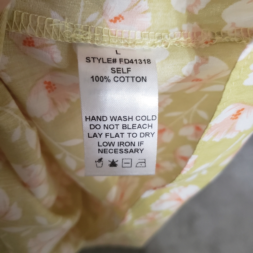 Floral Yellow Maxi Dress - Picture 7 of 11